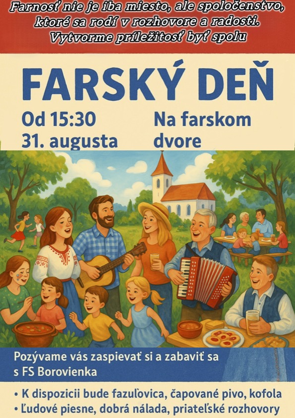 Pozvánka na FARSKÝ DEŇ