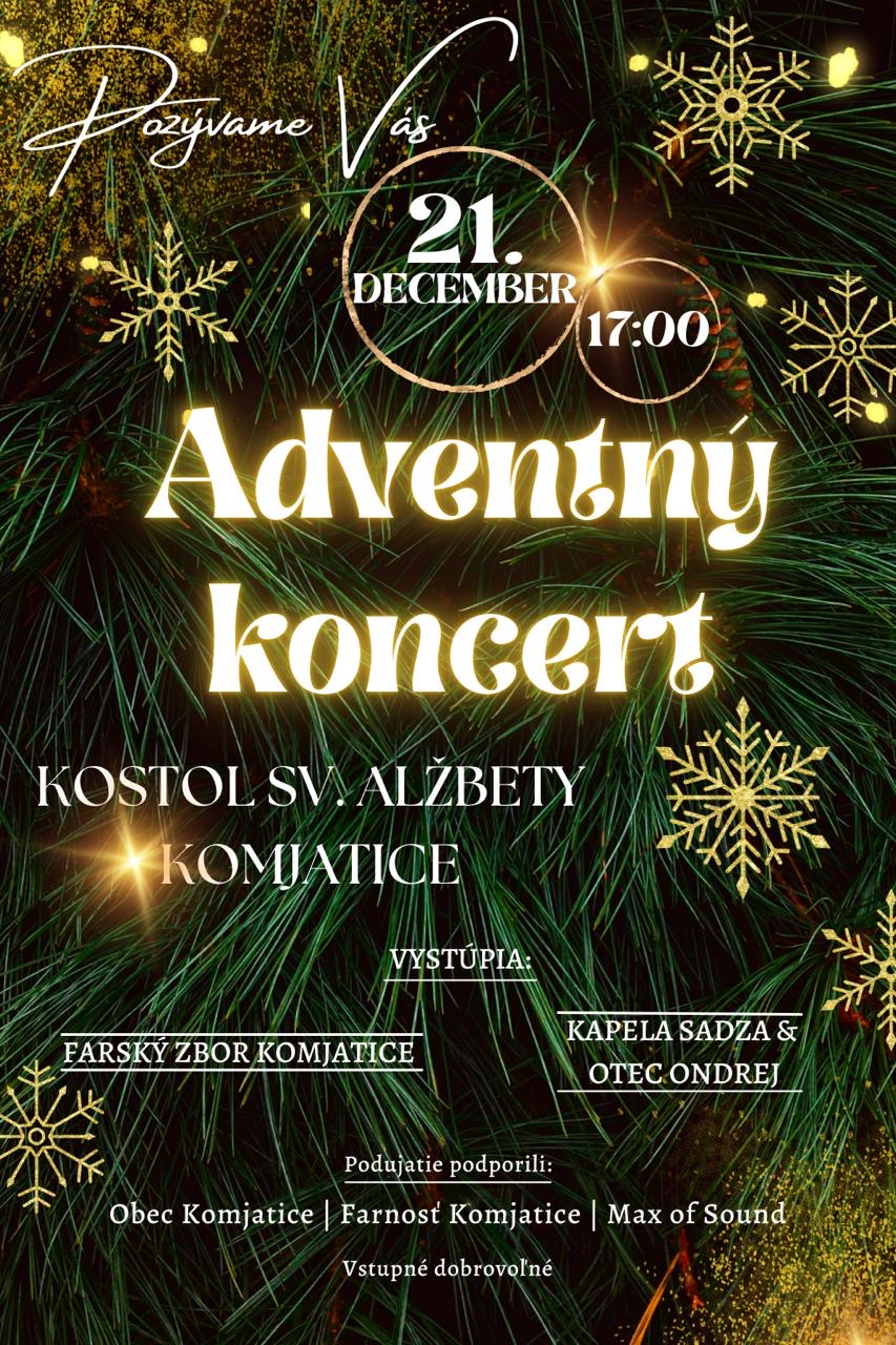 Adventný koncert v Komjaticiach