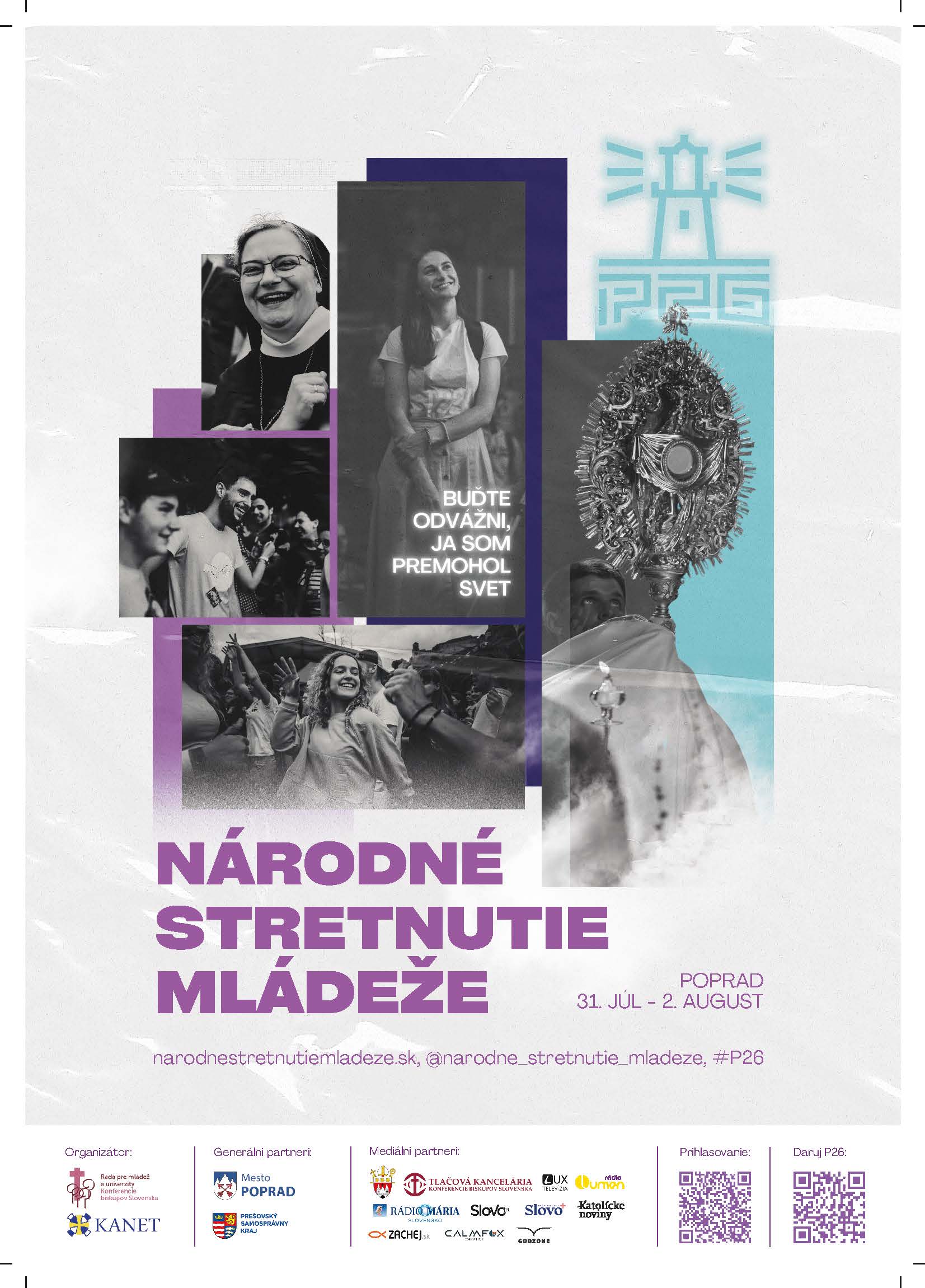 Národné stretnutie mládeže P26 v Poprade (31. 7. – 2. 8.)
