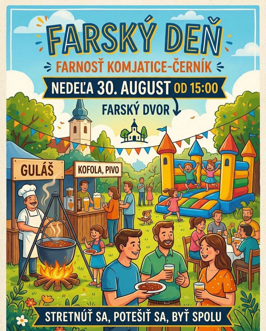 Pozvánka na FARSKÝ DEŇ