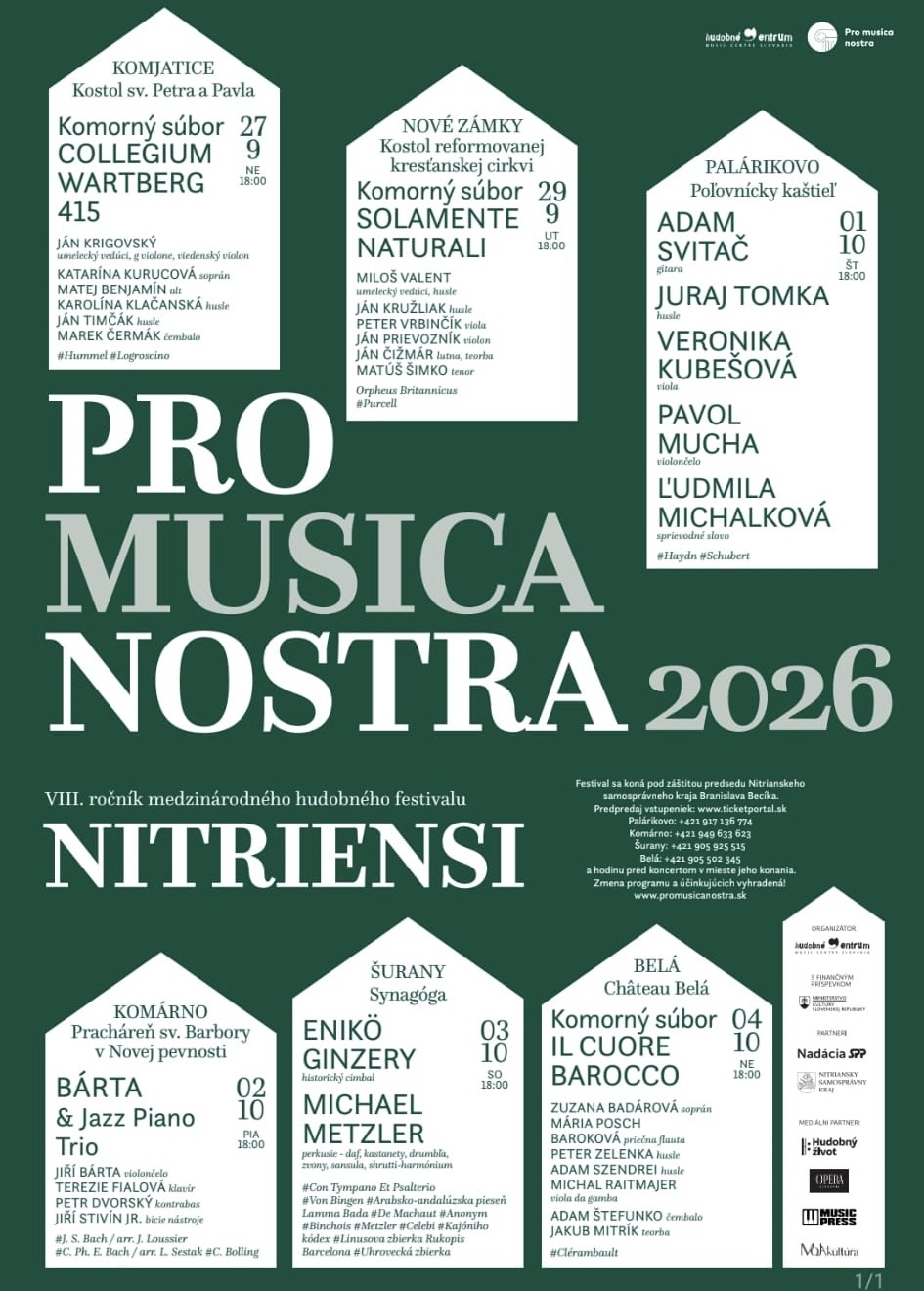 PRO MUSICA NOSTRA 2026